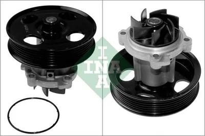Produktbild von INA Kühlmittelpumpe Wasserpumpe für OPEL Corsa D Schrägheck (S07) 538 0442 10