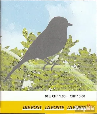Produktbild von Briefmarken Schweiz 2007 Mi MH0-151 (kompl.Ausg.) gestempelt Vögel