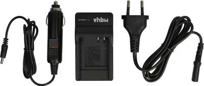 Produktbild von vhbw Ladegerät kompatibel mit Panasonic Lumix DMC-FS3, DMC-FS2, DMC-FS5, DMC-FX33, DMC-FX30, DMC-FX35 Kamera - Ladeschale, Kfz-Adapter Ladeanzeige