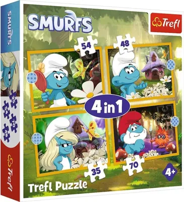 Produktbild von Trefl 34664, 54 Stück(e), Fernsehen/Filme, 4 Jahr(e)