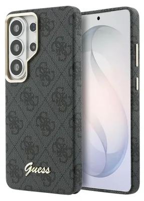 Immagine prodotto di Custodia GUESS compatibile con SAMSUNG S26 Ultra GUHMS26L5P4FWMSK (4G Script compatibile con MagSafe) nera