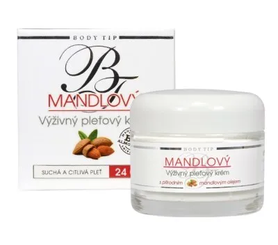 Obrázek produktu pro Pleťový krém s mandlovým olejem BODY TIP