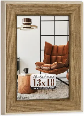 Imagen del producto de Marco de fotos de madera, 20x30 cm, color natural, marca ZEP, modelo Nuoro