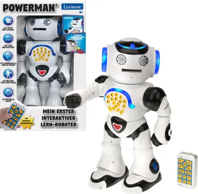 Image de POWERMAN® Robot éducatif et ludique interactif avec télécommande (DE)