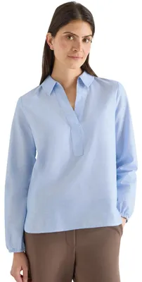 Productafbeelding van Cecil blouse in effen kleur, blauw, maat S