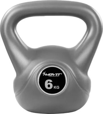 Zdjęcie produktu dla Kettlebell Hantle szare - 6 kg