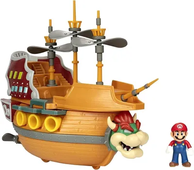 Obrázok produktu pre Nintendo Super Mario Deluxe Airship Bowser Spielset