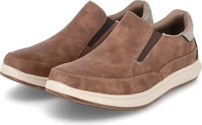 Zdjęcie produktu dla Rieker męskie buty wsuwane brązowa imitacja skóry Rozmiar:42
