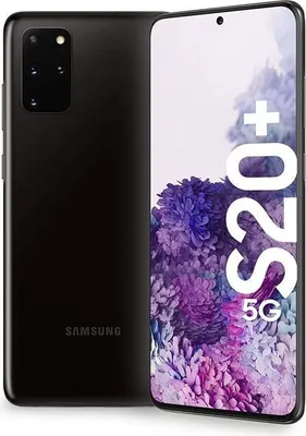 Produktbild von Samsung Galaxy S20+ 5G SM-G986B 17 cm (6.7") Dual-SIM Android 10 USB Typ-C 12 GB 128 GB 4500 mAh Schwarz