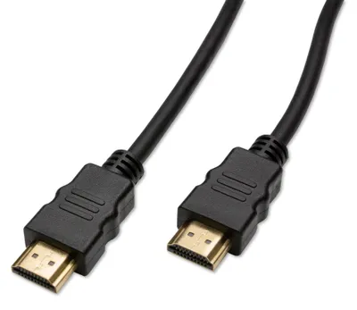Immagine prodotto di Cavo HDMI a HDMI nero 4K 60Hz 1 m Spine placcate in oro ad alta velocità