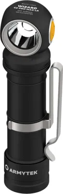 Produktbild von Armytek Optoelectronics Wizard C2 Pro Max LR White LED Taschenlampe mit Gürtelclip