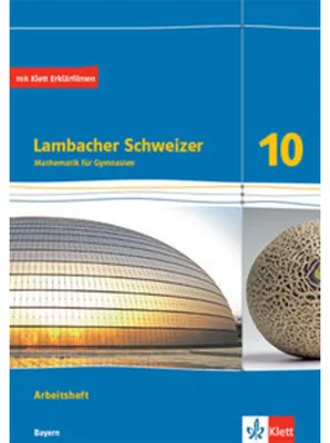 Obrázek produktu pro Lambacher Schweizer Mathematik 10. Arbeitsheft plus Lösungsheft Klasse 10. Ausgabe Bayern
