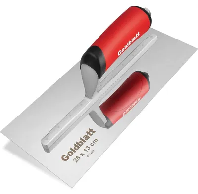 Produktbild von Glättekelle Edelstahl 280 x 130 mm für Trockenbau und Finish