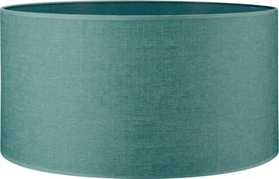 Produktbild von Home Sweet Home Lampenschirm Canvas türkis - B:50xT:50xH:25cm