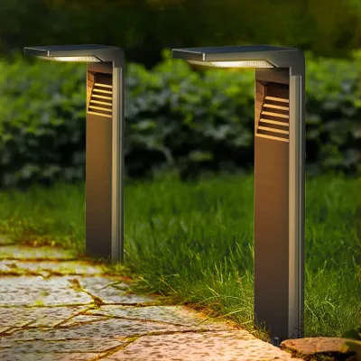 Image de Lampes solaires LED pour l'extérieur, 2 modes, étanches IP64