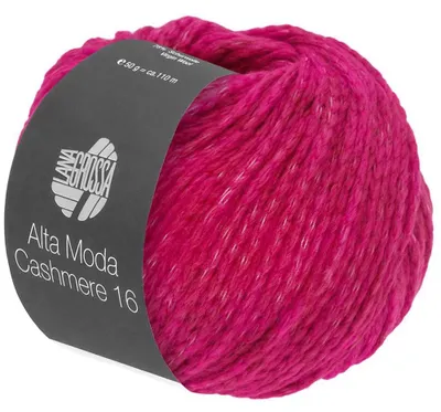 Produktbild von Lana Grossa ALTA MODA Cashmere 16 50 g supersoftes Kettengarn aus extrafeiner Wolle mit Kaschmir 110 m Farbe 080 - Pink