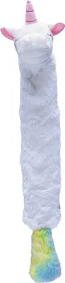 Immagine prodotto di Beeztees Puppy Flatino Unicorn Lo - Giocattolo per cani - Peluche - Bianco -