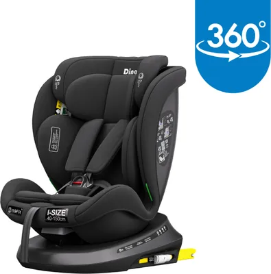 Produktbild von Ding Aiden Autositz Schwarz 40-150 cm 360° i-Size DI-903123