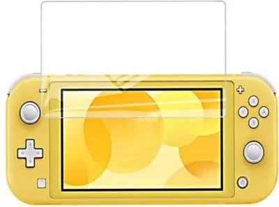 Zdjęcie produktu dla Folia ochronna na ekran do Nintendo Switch Lite - Hartowane szkło - 2 sztuki. Chroni urządzenie przed zarysowaniami