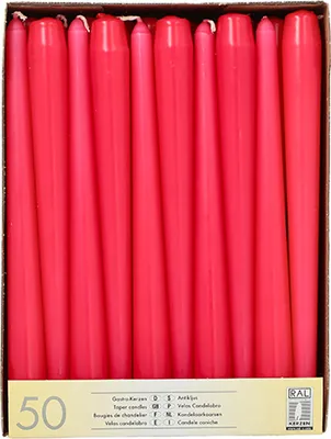 Produktbild von 7200 Leuchterkerzen fuchsia Ø 2,2 cm · 25 cm