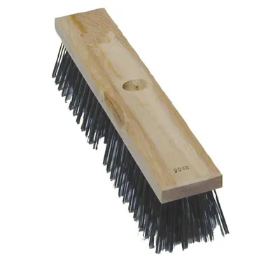 Produktbild von straßenbürste 35x7cm für Holzstab, Draht 0,4mm 2208