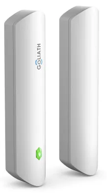 Produktbild von GOLIATH Basic Alarm | Öffnungsmelder | Magnetkontakt | Weiß | TürKontakt