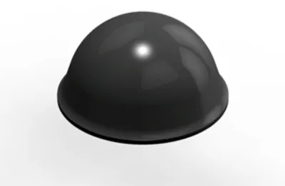 Elastische Buffer 7,9 mm Grau 100 Stück selbstklebend
