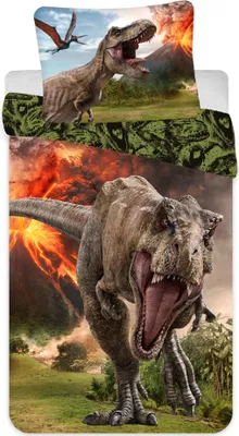 Produktbild von Jurassic World Volcano Dinosaur Bettwäsche 140x 200 cm + 70x90 cm