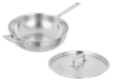 Obrázok produktu pre Wok, priemer 24 cm - RVS panvica na varenie vhodná na indukciu