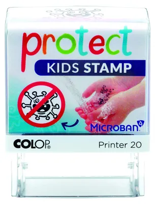Immagine prodotto di COLOP® 155227 Timbro autoinchiostrante Printer 20 con motivo COVID19