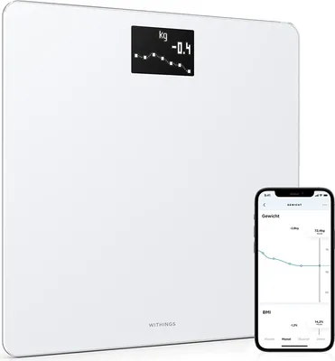 Produktbild von Withings Body WLAN-Personenwaage mit Gewichts- und BMI-Tracking