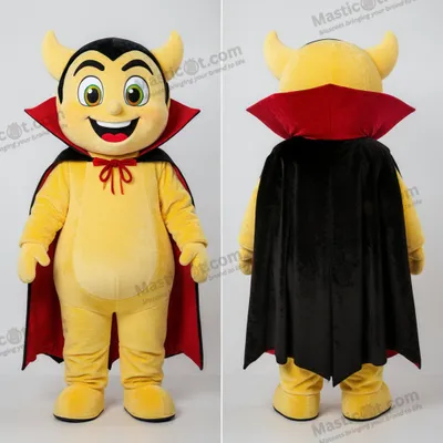 Image de Costume MASTICOT de vampire doré et ludique