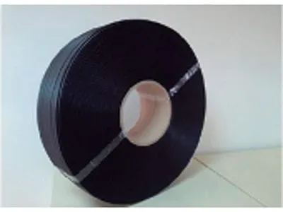 Klemband, Polypropylen, 13 mm, schwarz, 2 Rollen