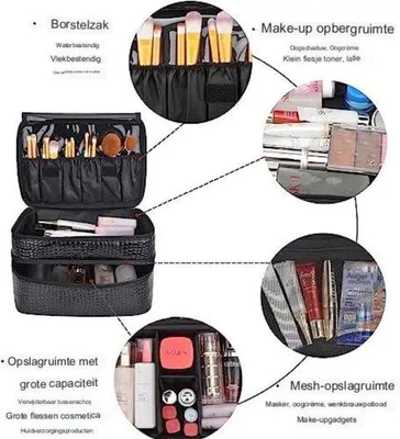 Produktbild von Famanu Kosmetikkoffer - Schwarz