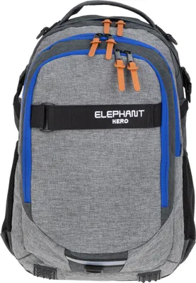Produktbild von Schulrucksack Elephant Hero Signature Rucksack Jungen Mädchen Schulmappe backpack 12723 Two Tone Blue-Grau