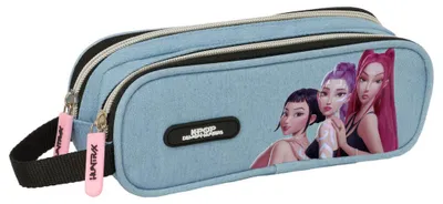 Produktbild von Safta K-pop Demon Hunters Mäppchen Blau  Mann Blau One Size