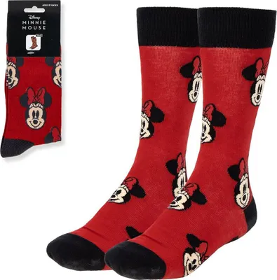 Produktbild von Disney Socken Minnie Face Red 36-43