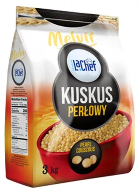 Zdjęcie produktu dla Melvit La Chef Kuskus Perłowy 3 Kg