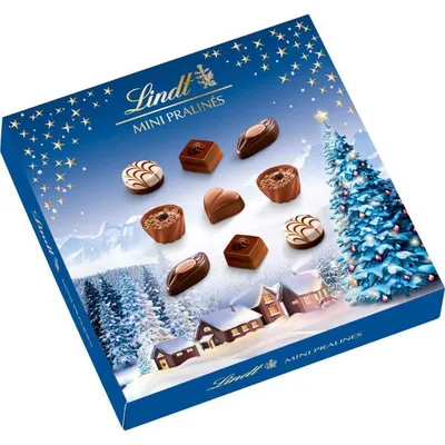 Produktbild von Lindt Weihnachts-Zauber Mini-Pralinés 44g