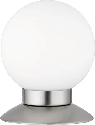 Produktbild von Reality Leuchten LED Tischleuchte Princess matt-nickel