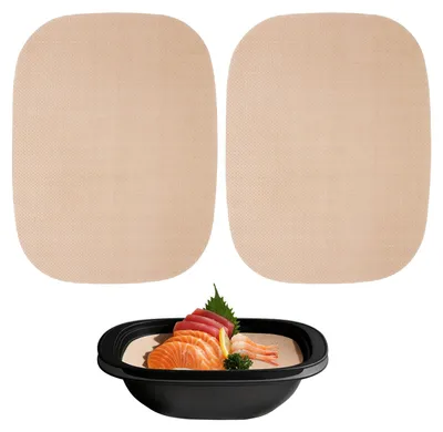 Produktbild von wiederverwendbare Backbleche für den Thermomix TM7 Varoma, hitzebeständige und antihaftbeschichtete Backmatte, Zubehör für den Thermomix TM7