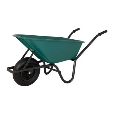 Image de Brouette Bac plastique vert 85 litres HQ.