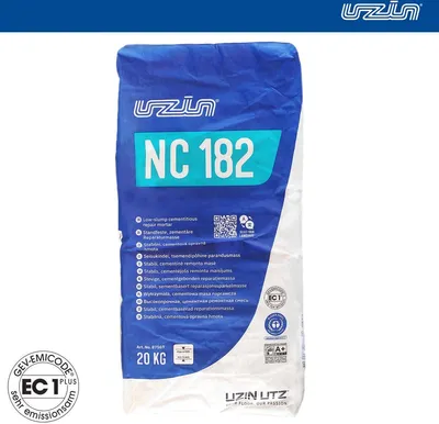 Produktbild von UZIN NC 182 Spachtelmasse Reparaturmasse Bodenausgleich Zement Glättmasse 20 KG