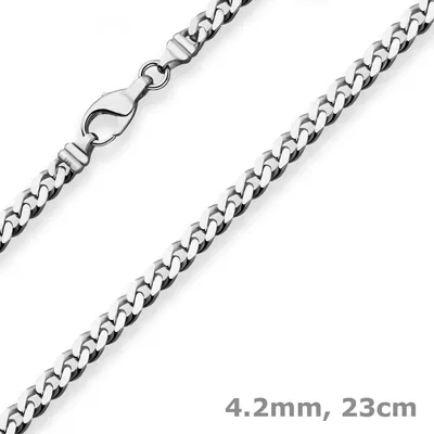 4-2mm-Armband-Panzerkette-aus-585-Weißgold-23cm