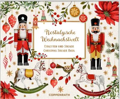 Obrázok produktu pre Stickerbuch - Nostalgische Weihnachtswelt