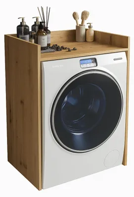 Produktbild von INNOVAHOME Waschmaschinenschrank Wotan Eiche Typ Überbauschrank Badmöbel