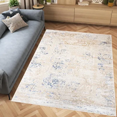 Obrázok produktu pre Tapiso koberec HERA Modern Cream Beige Obývacia izba Spálňa 140 x 200 cm