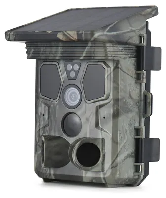 Produktbild von 4K 50MP Solar-Wildkamera, 120¡ã-Erfassungswinkel, Wildkamera, Nachtsicht, IP65, wasserdichte Jagdkamera zur Wildtierueberwachung