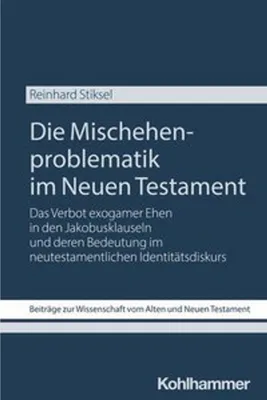 Produktbild von Die Mischehenproblematik im Neuen Testament