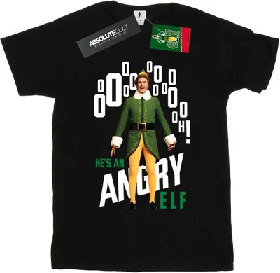 Produktbild von Elf - "Angry Elf" T-Shirt für Damen BI21781 (XXL) (Schwarz)